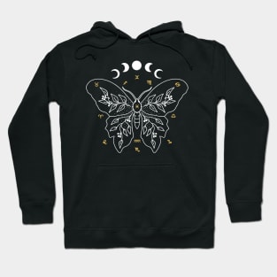 Celestial Moth Hoodie